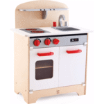 Cuisine en bois White Gourmet Kitchen