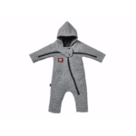 Combi T-ZIP Snug Warm Douillet gris 12-18 mois,
