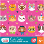 Puzzle Chuckle & Roar Cool Cats 100pcs – Image 2