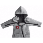Combi T-ZIP Snug Warm Douillet gris 12-18 mois, – Image 2