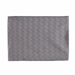 Tapis aux motifs losanges noirs et blancs 120x170cm