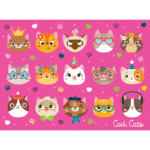 Puzzle Chuckle & Roar Cool Cats 100pcs – Image 3