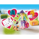 PLAYMOBIL CITY LIFE FASHION GIRL WITH DOG 14/14 CM – Image 2