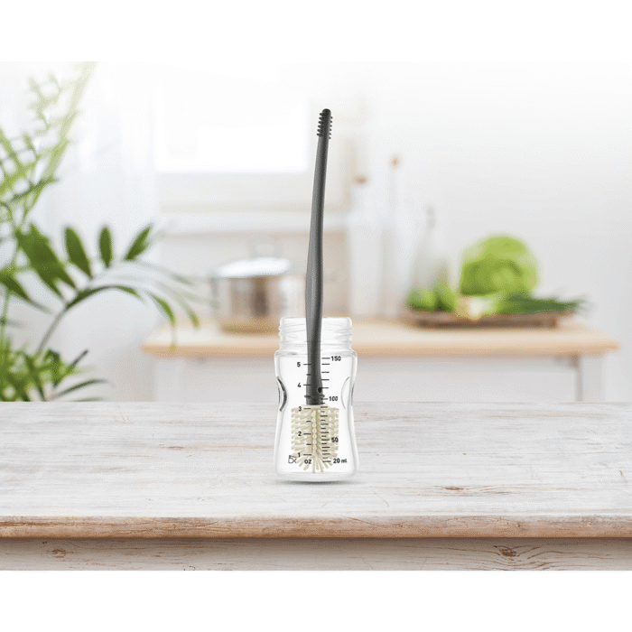 BABYJEM BOTTLE AND NIPPLE CLEANING BRUSH ECRU – Image 3