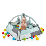 BABYJEM  PLAY MAT WITH BALLS / GREEN – Image 6