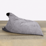 HOME DECO KIDS Pouf Velours Cotele Gris Malo – Image 2