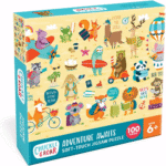 Puzzle Chuckle & Roar Adventure Awaits 100pcs