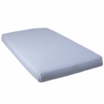 Drap housse  Coton Bleu Ciel  - 60x120 cm