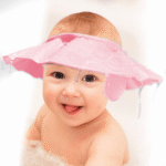 BABYJEM  BABY BATH HAT PINK – Image 2