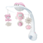 Infantino Mobile Douce Nuit 3en1 - Rose