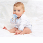 BABYJEM BABY TEETHERING GLOVES /BUTTERFLY / BLUE – Image 2