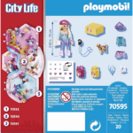 PLAYMOBIL CITY LIFE FASHION GIRL WITH DOG 14/14 CM – Image 3
