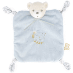 DOUDOU OURSON 4 NOEUDS BLEU