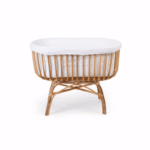 Contour pour Berceau Rotin Jersey off White