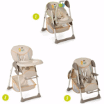 Sit N Relax Chaise Bear- Haute Bébé 3 en 1 – Image 2