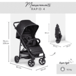 Poussette Rapid 4 Noir – Image 3