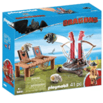 Playmobil Gueulfor Avec Baliste Lance-mouton - Dragon