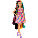 Barbie totally hair pop in hartprint jurk – Image 2