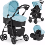 Poussette Combinée Hauck Shopper Trioset - Bleu