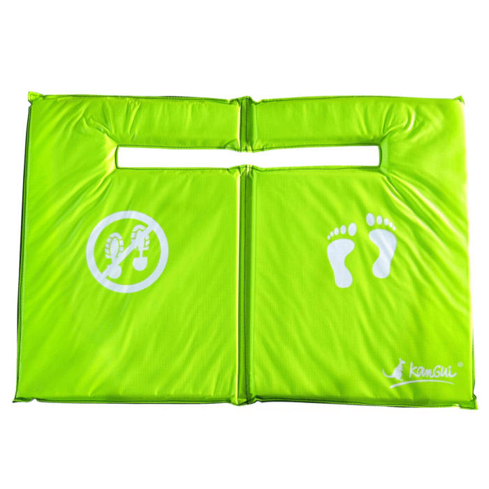 Tapis de sol reversible Vert anis/Noir – Image 2