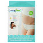 BABYJEM DISPOSIBLE PUERPERANT UNDERWEAR 3 PCS – Image 3
