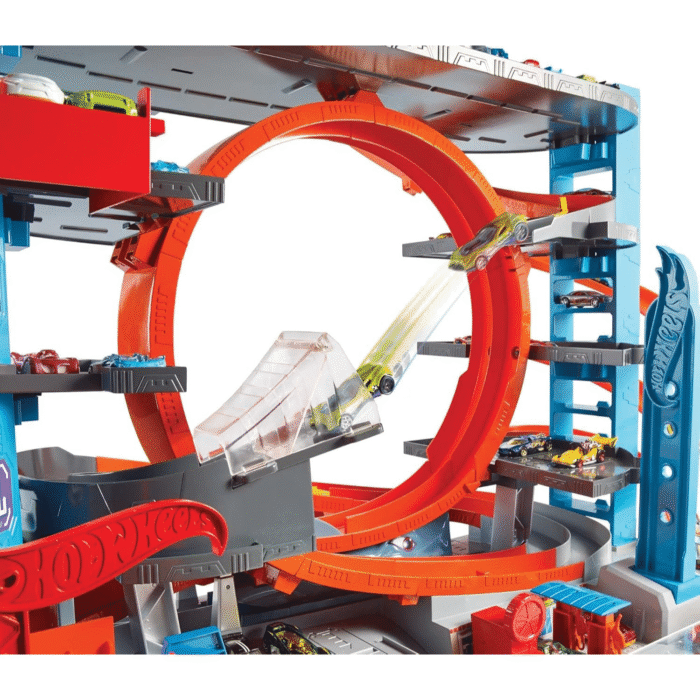 Circuit Hot Wheels City Méga Garage – Image 3