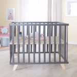 Parc Bebe 'roba Style', 75 x 100 cm Gris – Image 2