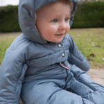 Combinaison d'hiver  T-Zip Tendresse Bleu Jean 0-6 – Image 3