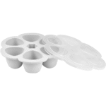 BÉABA Multiportions Silicone 6 x 15 Ml - Gris  Clair – Image 2