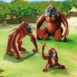 Playmobil  Le Zoo Orangs-Outangs Avec Bébé – Image 2