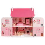 Maison de poupée en bois Mademoiselle – Image 4