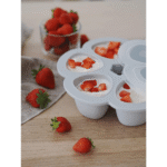 BÉABA Multiportions Silicone 6 x 15 Ml - Gris  Clair – Image 4