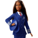 Barbie Barbie Métiers pilote brune portant un unif – Image 5
