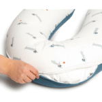 Coussin de maternité SOFTY PRINTED DOG BLUE – Image 2