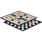 Les classiques jeu de Dame jeu de Marelle – Image 2