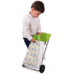 CHARIOT DE COURSE GREEN MARKET 29 x 18 x 55 cm – Image 2