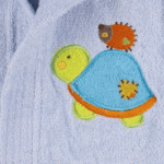 Peignoir de bain,Taille 10-12 Bleu – Image 3