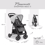 Poussette Shopper Neo II Gris – Image 2