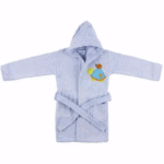 Peignoir de bain,Taille 10-12 Bleu – Image 4