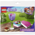 Lego friends chocolate box & flower – Image 2