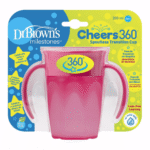 Cheers 360 Goblet avec Poignées 250ml Rose – Image 4