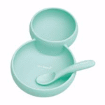 ENSEMBLE SILICONE "TWIN" (MENTHE) +4M