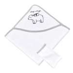 Babyjem 062– Sortie de bain bébé-Gris