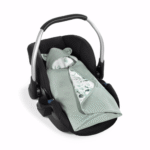 Couverture Snuggle N Dream Leaves Mint – Image 2