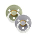 BIBS Tétine- SAGE GLOW/CLOUD GLOW 0-6 mois