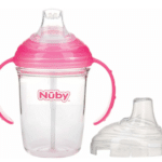 Gourde Nûby avec poignées Tritan 240ml 6m+