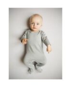 Grenouillère bambou -gris 9-12mois