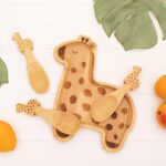 Assiette Bambou girafe