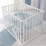 Parc Bebe 'roba Style', 75 x 100 cm Gris