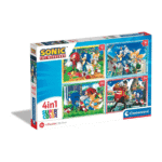Puzzle  4in1 -Sonic The Hedgedog Supercolor